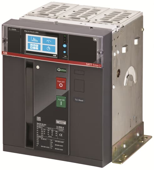 Enerji ölçümlü E2.2N 1250A, Ekip Touch koruma üniteli (3p) sabit tip