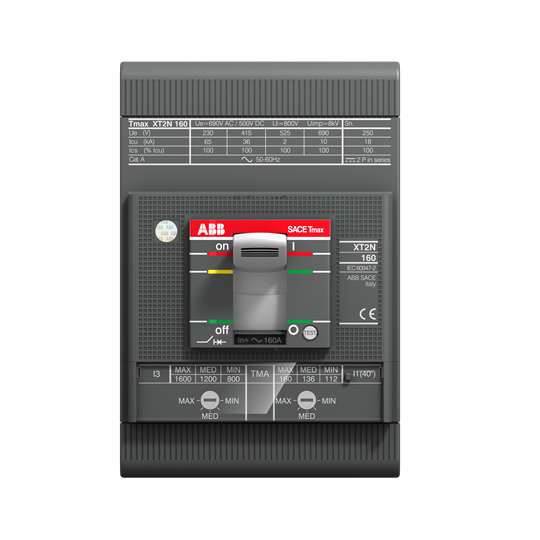 XT2S 160, TMA, In=125A (3p) Kompakt tip devre kesici
